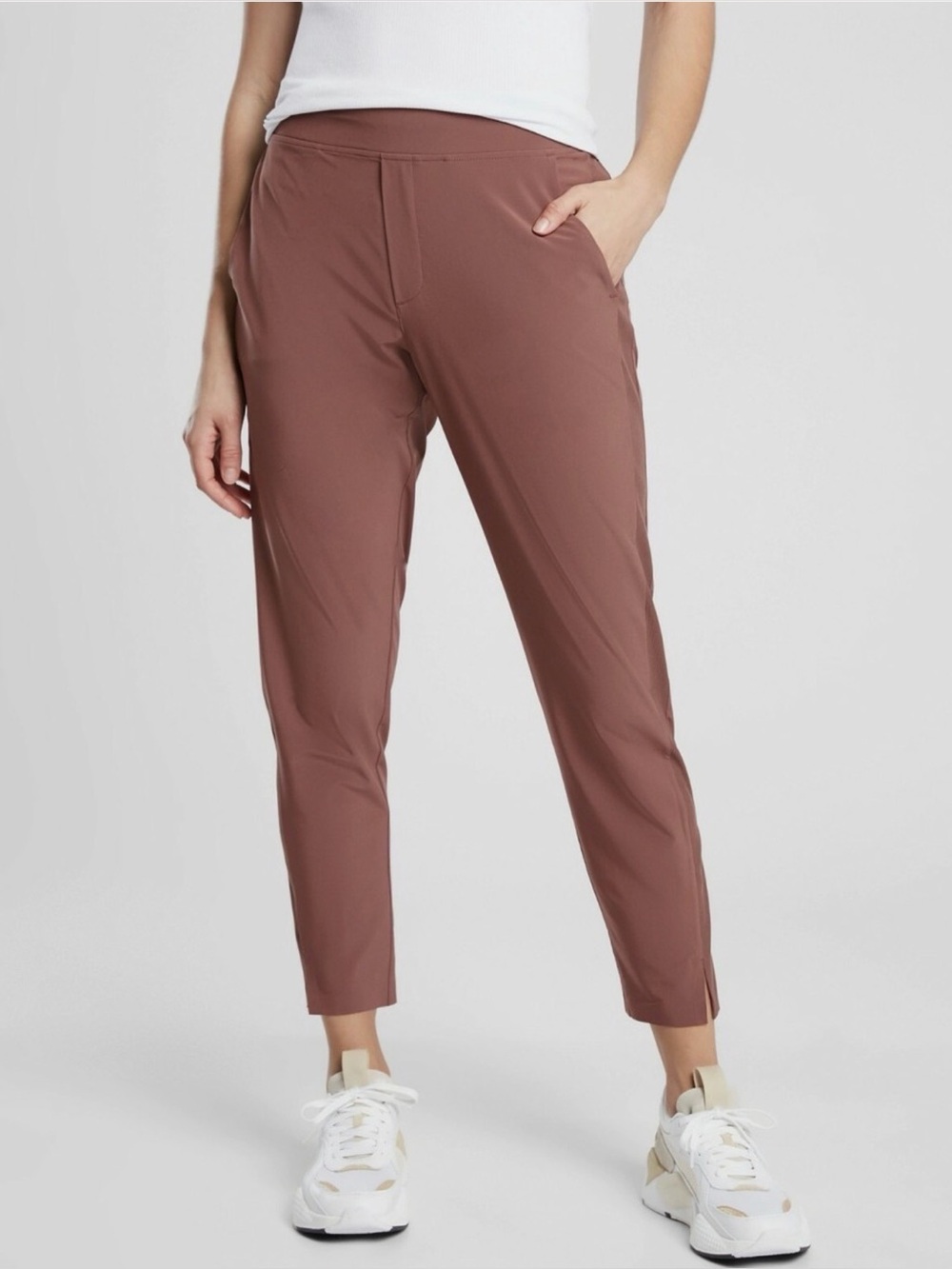 Athleta Brooklyn Ankle-Length Cropped Pants